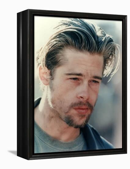 BRAD PITT. "Kalifornia" [1993], directed by DOMINIC SENA.-null-Framed Premier Image Canvas