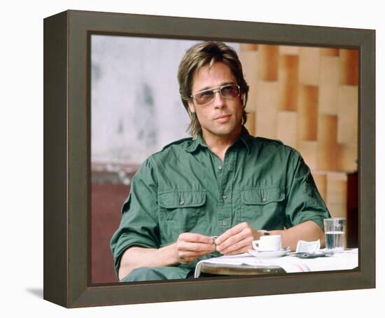 Brad Pitt - Spy Game-null-Framed Stretched Canvas