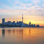 Toronto Skyline at Sunset from Toronto Islands-Brad Smith-Photographic Print
