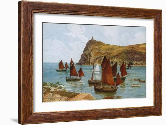 Bradda Head, Port Erin, I of Man-Alfred Robert Quinton-Framed Giclee Print