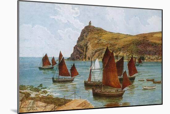 Bradda Head, Port Erin, I of Man-Alfred Robert Quinton-Mounted Giclee Print