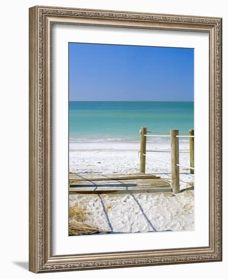 Bradenton Beach, Anna Maria Island, Florida, USA-Fraser Hall-Framed Photographic Print