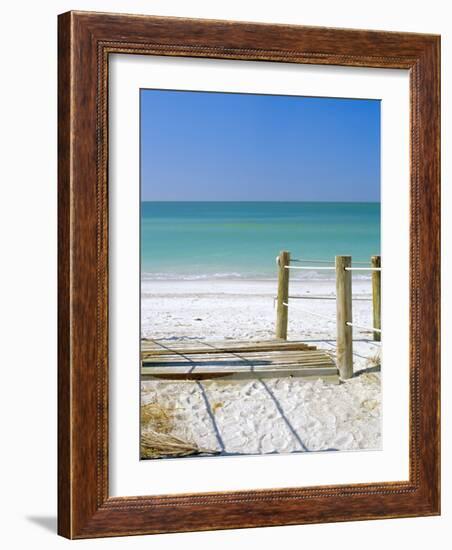 Bradenton Beach, Anna Maria Island, Florida, USA-Fraser Hall-Framed Photographic Print