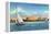 Bradenton, Florida - Sailboat on Manatee River-Lantern Press-Framed Stretched Canvas