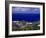 Brades Town View from Baker Hill, Montserrat-Walter Bibikow-Framed Photographic Print