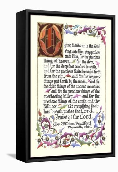 Bradford Prayer-null-Framed Stretched Canvas