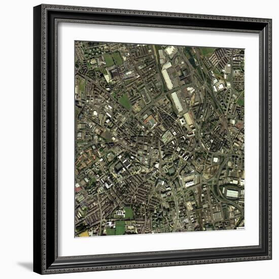 Bradford, UK, Aerial Image-Getmapping Plc-Framed Premium Photographic Print