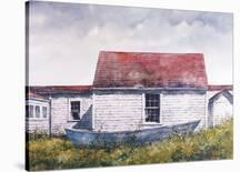 Evening at Knabb Farm-Bradley Hendershot-Stretched Canvas