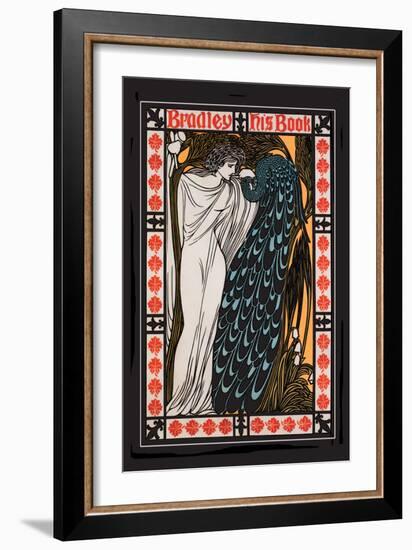 Bradley, His Book: The Kiss-Will H. Bradley-Framed Art Print