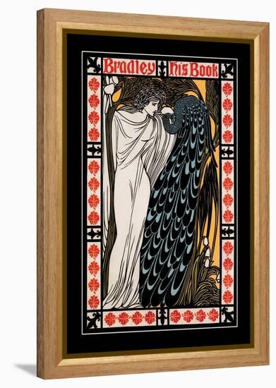 Bradley, His Book: The Kiss-Will H. Bradley-Framed Stretched Canvas