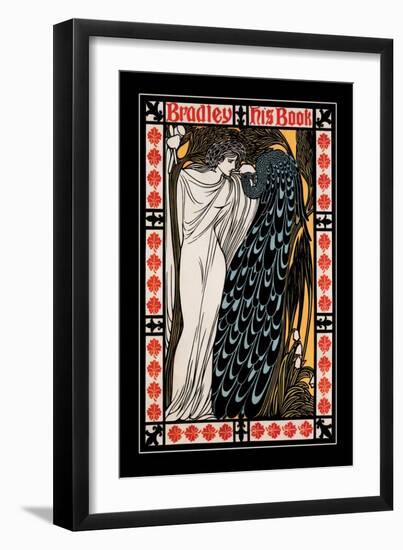 Bradley, His Book: The Kiss-Will H. Bradley-Framed Art Print