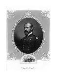 General George Meade, Us Army Officer and Civil Engineer, 1862-1867-Brady-Giclee Print