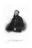 Thomas Jonathan Stonewall Jackson, Confederate General During the American Civil War, 1862-1867-Brady-Framed Giclee Print