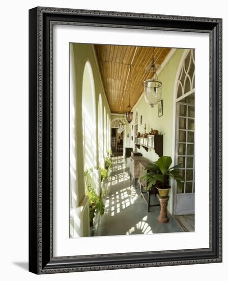 Braganza House, an Old Portuguese House, Goa's Largest Private Dwelling, Chandor, Goa, India-R H Productions-Framed Photographic Print