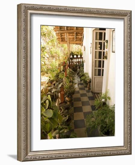 Braganza House, an Old Portuguese House, Goa's Largest Private Dwelling, Chandor, Goa, India-R H Productions-Framed Photographic Print