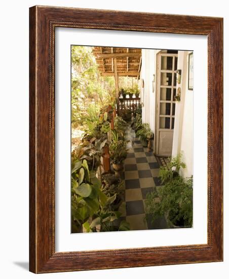 Braganza House, an Old Portuguese House, Goa's Largest Private Dwelling, Chandor, Goa, India-R H Productions-Framed Photographic Print