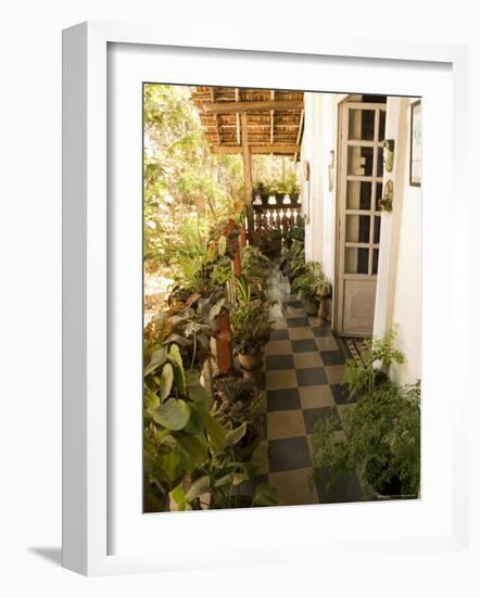 Braganza House, an Old Portuguese House, Goa's Largest Private Dwelling, Chandor, Goa, India-R H Productions-Framed Photographic Print