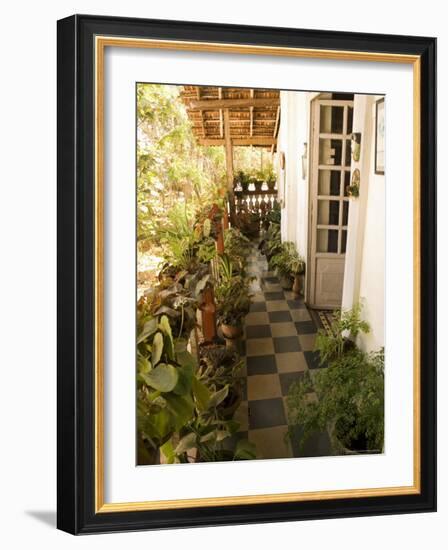 Braganza House, an Old Portuguese House, Goa's Largest Private Dwelling, Chandor, Goa, India-R H Productions-Framed Photographic Print