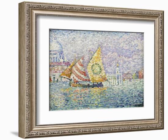 Bragozzo, Venice, 1905-Paul Signac-Framed Giclee Print