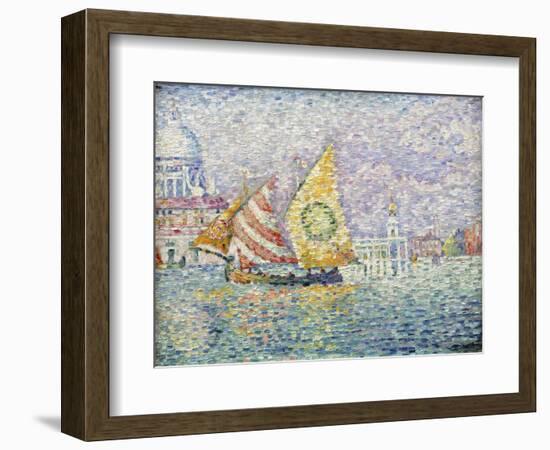 Bragozzo, Venice, 1905-Paul Signac-Framed Giclee Print