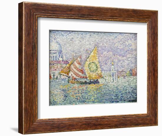 Bragozzo, Venice, 1905-Paul Signac-Framed Giclee Print