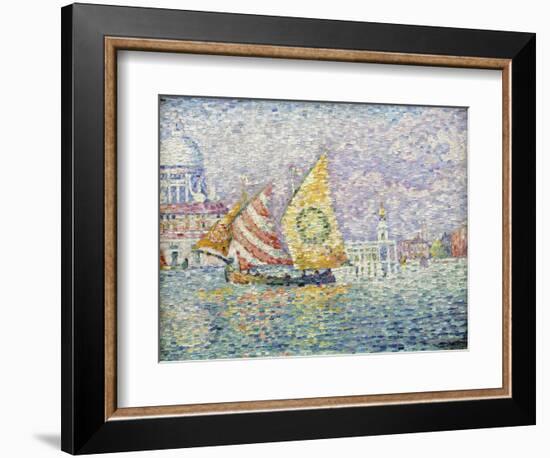 Bragozzo, Venice, 1905-Paul Signac-Framed Giclee Print