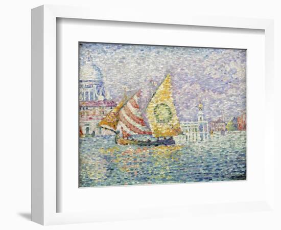 Bragozzo, Venice, 1905-Paul Signac-Framed Giclee Print