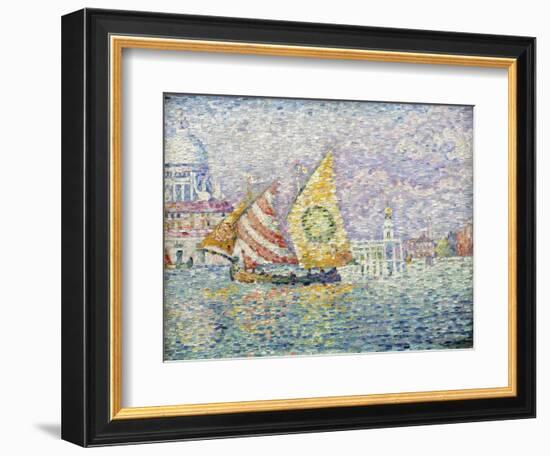 Bragozzo, Venice, 1905-Paul Signac-Framed Giclee Print