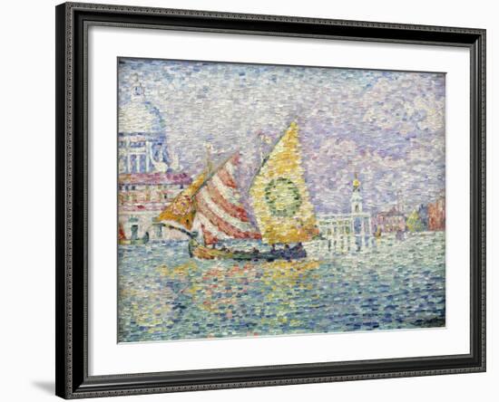 Bragozzo, Venice, 1905-Paul Signac-Framed Giclee Print