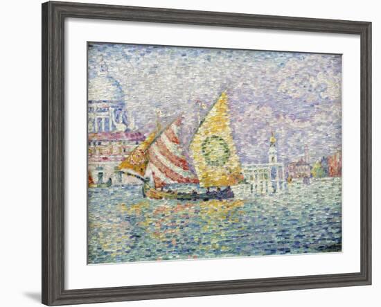 Bragozzo, Venice, 1905-Paul Signac-Framed Giclee Print