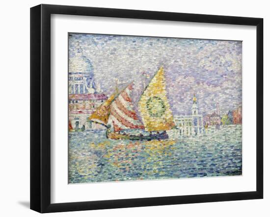 Bragozzo, Venice, 1905-Paul Signac-Framed Giclee Print