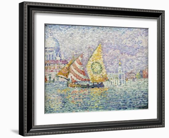 Bragozzo, Venice, 1905-Paul Signac-Framed Giclee Print