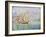 Bragozzo, Venice, 1905-Paul Signac-Framed Giclee Print