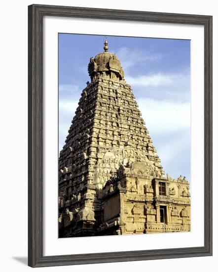 Brahadeeshwara Temple, UNESCO World Heritage Site, Thanjavur, Tamil Nadu, India, Asia-Balan Madhavan-Framed Photographic Print