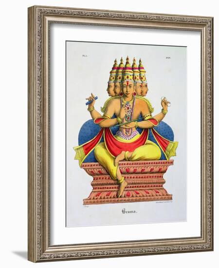 Brahma-A. Geringer-Framed Giclee Print