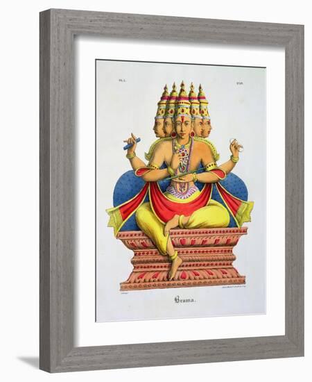 Brahma-A. Geringer-Framed Giclee Print