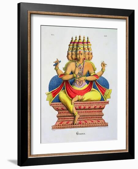 Brahma-A. Geringer-Framed Giclee Print