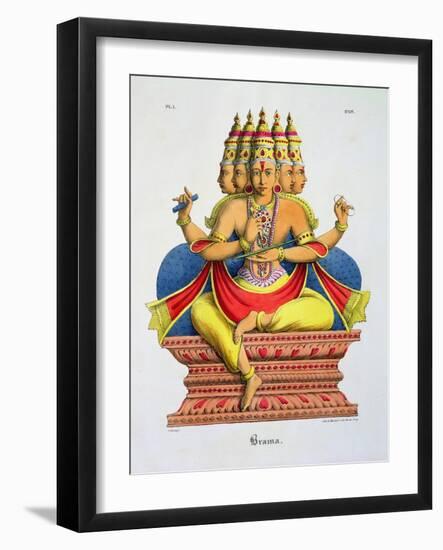 Brahma-A. Geringer-Framed Giclee Print