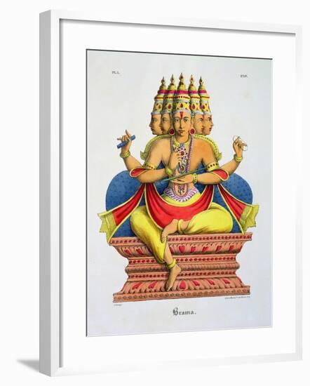 Brahma-A. Geringer-Framed Giclee Print