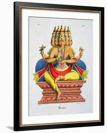 Brahma-A. Geringer-Framed Giclee Print