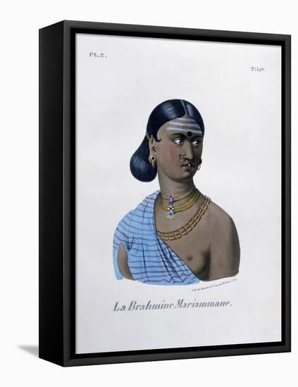 Brahmin Mariamman, 1828-Marlet et Cie-Framed Premier Image Canvas