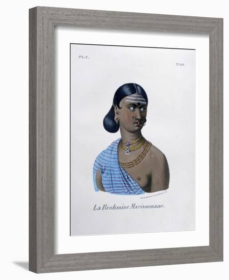 Brahmin Mariamman, 1828-Marlet et Cie-Framed Giclee Print