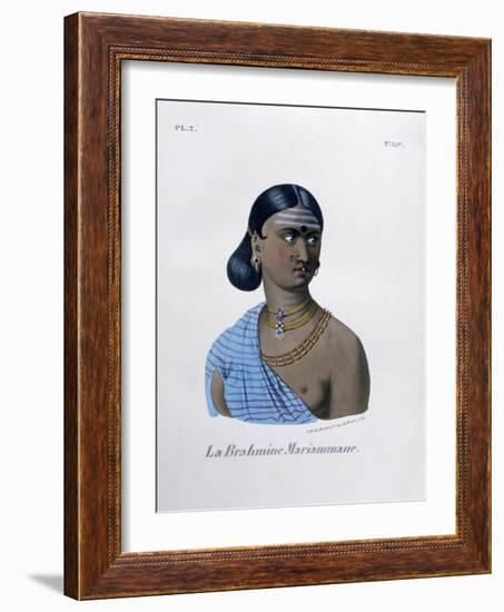 Brahmin Mariamman, 1828-Marlet et Cie-Framed Giclee Print