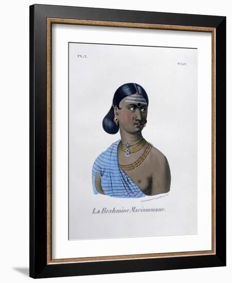 Brahmin Mariamman, 1828-Marlet et Cie-Framed Giclee Print