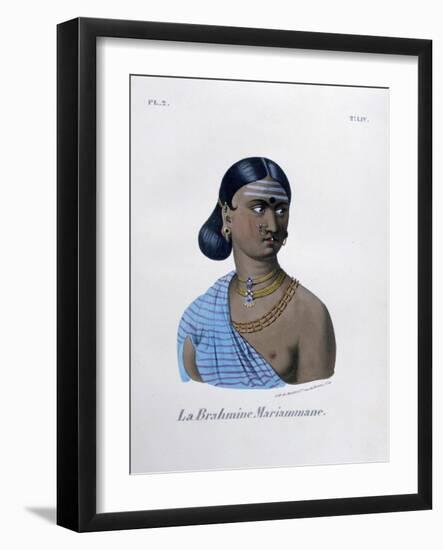 Brahmin Mariamman, 1828-Marlet et Cie-Framed Giclee Print