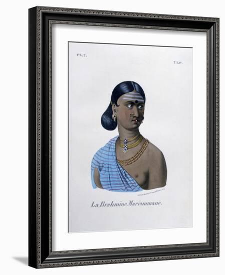 Brahmin Mariamman, 1828-Marlet et Cie-Framed Giclee Print