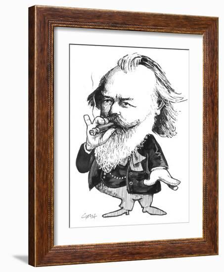 Brahms-Gary Brown-Framed Giclee Print