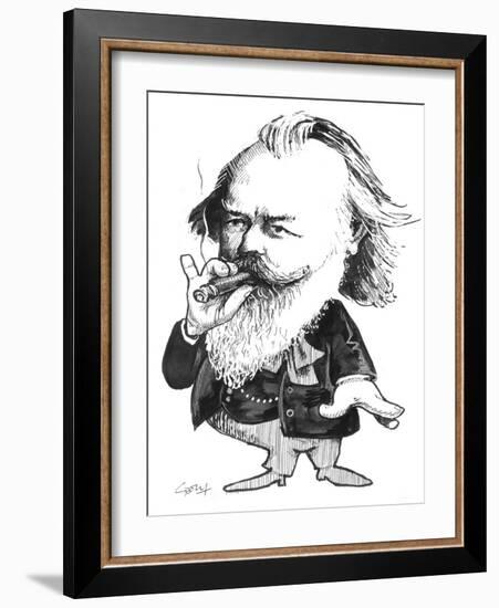 Brahms-Gary Brown-Framed Giclee Print