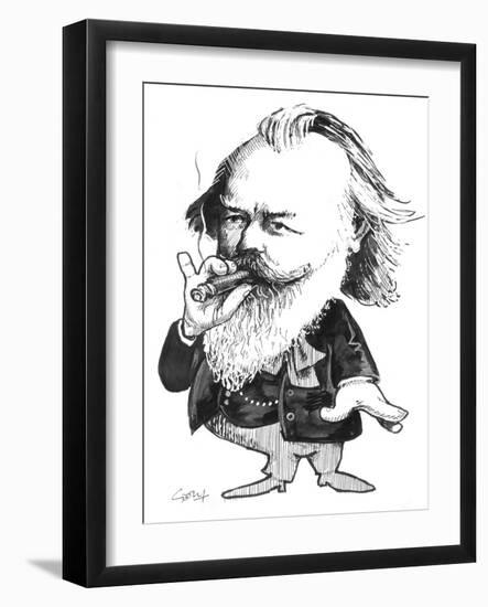 Brahms-Gary Brown-Framed Giclee Print