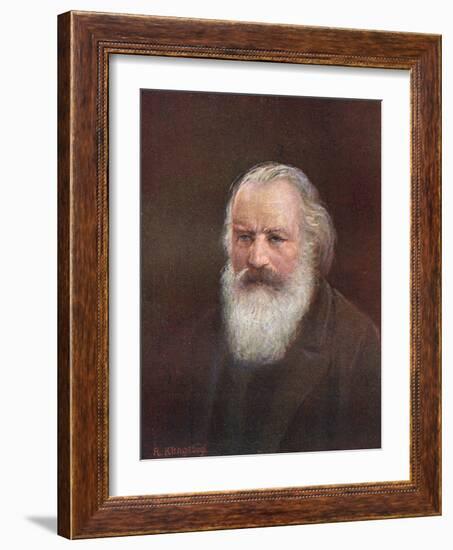 Brahms-Rudolf Klingsbogl-Framed Art Print